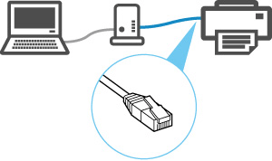 Wired LAN environment